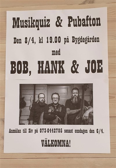 Bob Hank o Joe